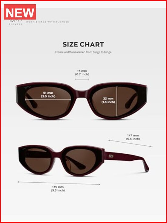 Acetate Cat-Eye Sunglasses with Anti-Reflective Lenses main image 7